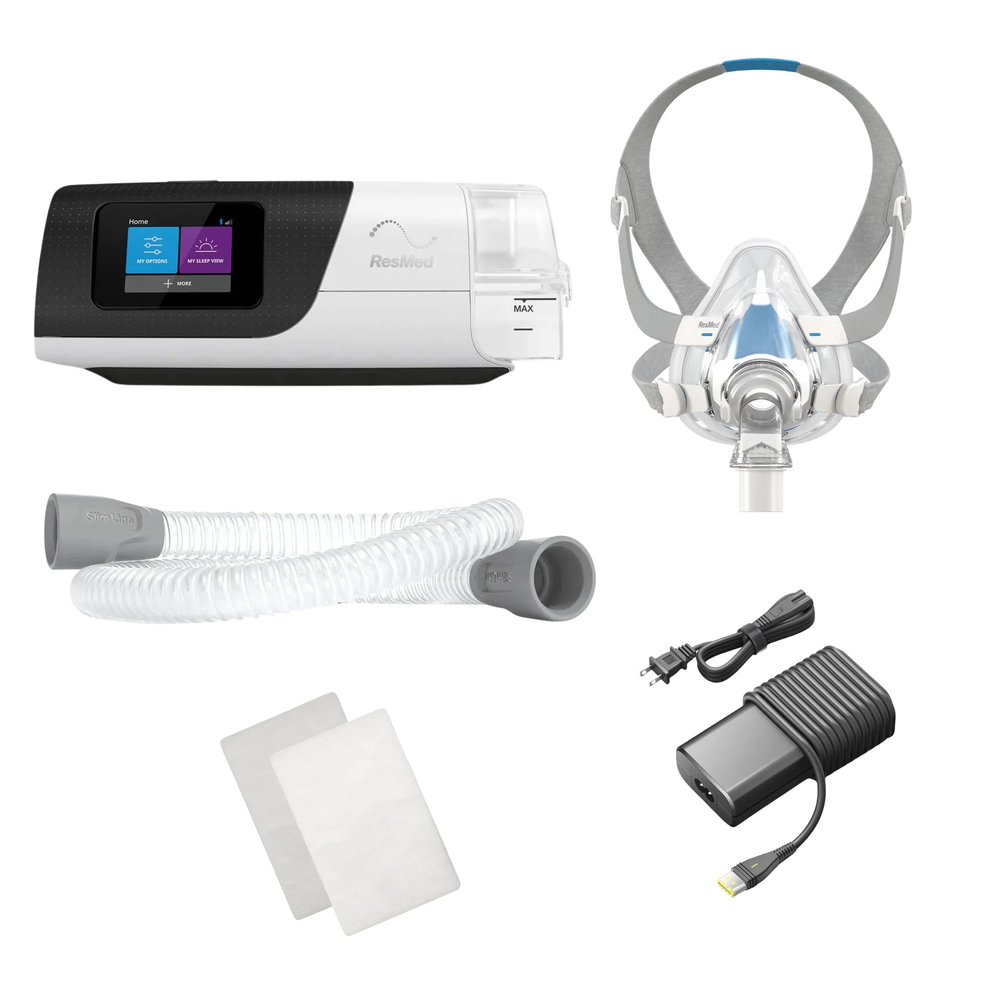 AirSense 11 Autoset Bundle with AirFit F20 Full Face Mask & Filters